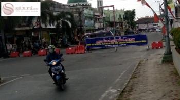 Jelang Nataru, Pemkot Sekat Lima Titik JalanÂ Bandarlampung